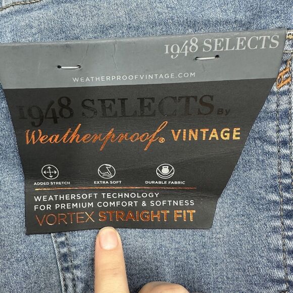 Weatherproof Vintage Straight Fit Jeans for Men Size 34x30 - Picture 7 of 10